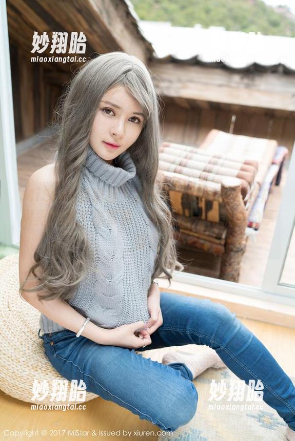 MiStar魅妍社-Manuela玛鲁娜 MiStar魅妍社 - Manuela玛鲁娜在短裙里的无圣光写真,简直是一种罪恶的享受!