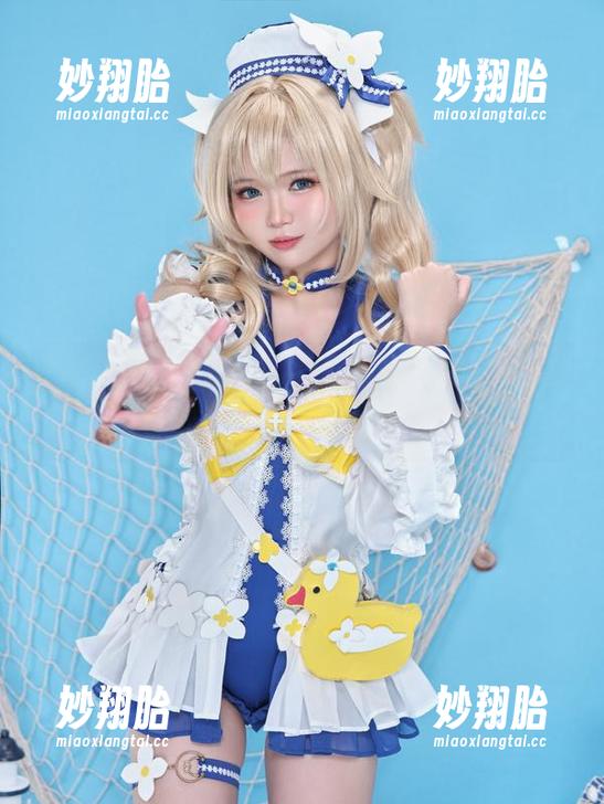 ZinieQ ZinieQ天雨亚子的碧蓝档案合集–就像夏天的蓝天,清爽又迷人!
